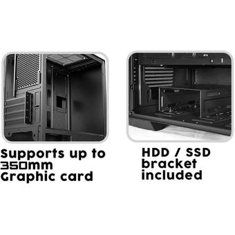 Armaggeddon Core V | MATX Gaming PC Case w/ Tempered Glass