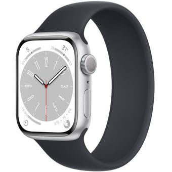 Apple Watch Series 8 (41mm, GPS) - Aluminum Case with Solo Loop