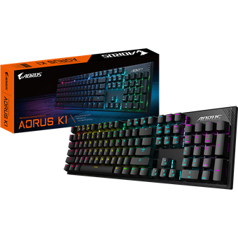 GIGABYTE AORUS K1, MX Cherry Mechanical Gaming Keyboard