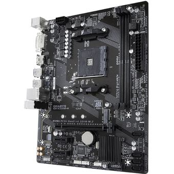 GIGABYTE GA-A320M-H (rev. 1.x), mATX motherboard