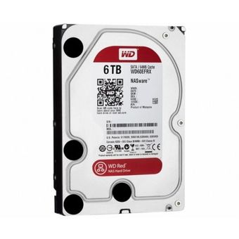 Western Digital 3.5" WD Red NAS Hard Drive, 6TB [WD60EFRX]