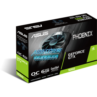 ASUS Phoenix GeForce GTX 1660 OC Edition 6GB GDDR5 [PH-GTX1660-O6G]