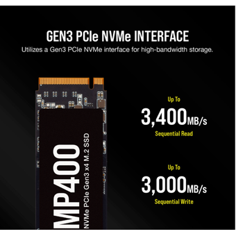 Corsair MP400 8TB NVMe PCIe M.2 SSD