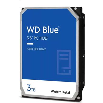 Western Digital WD Caviar Blue PC Desktop HDD, 3TB 5400RPM