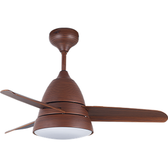 Elmark NMD 41-series, 36" ABS Blade Ceiling Fan, Koa