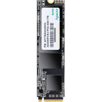 Apacer AS2280P4 M.2 PCIe Gen3 x4 SSD, 512GB