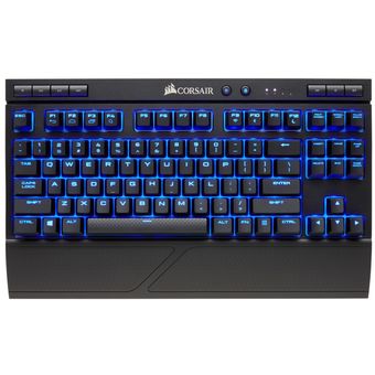 Corsair K63 Wireless Mechanical Gaming Keyboard - Blue LED - CHERRY MX Red