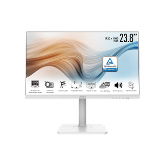 MSI Modern MD241PW, 23.8" 75Hz Business Productivity Monitor