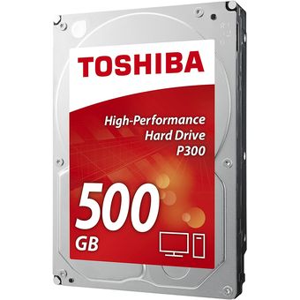 Toshiba P300 Desktop PC 3.5" SATA Hard Drive, 500GB [HDWD105UZSVA]