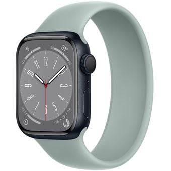 Apple Watch Series 8 (45mm, GPS) - Midnight Aluminum Case with Solo Loop