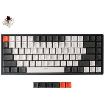 Keychron K2 (Hot-swappable) Wireless Mechanical Keyboard, RGB Backlight Aluminum Frame