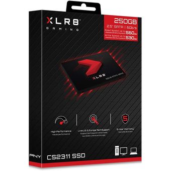 PNY XLR8 CS2311 2.5'' SATA III SSD, 250GB