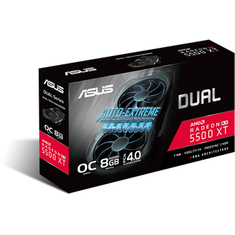 The ASUS Dual Radeon RX 5500 XT EVO [DUAL-RX5500XT-O8G-EVO]