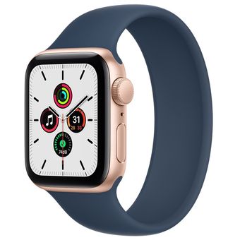 Apple Watch SE 2020 (44mm, GPS + Cellular) - Aluminum Case with Solo Loop