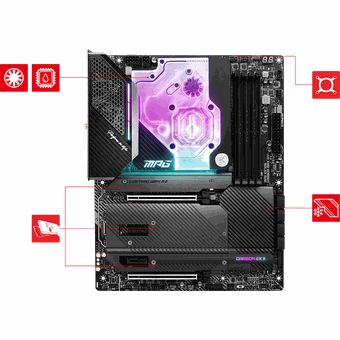 MSI MPG X570S CARBON EK X, ATX motherboard