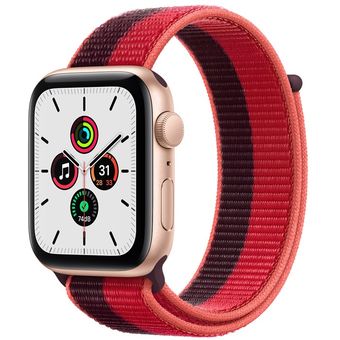 Apple Watch SE 2020 (44mm, GPS) - Aluminum Case with Sport Loop