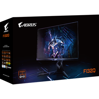 GIGABYTE AORUS FI32Q, 31.5" QHD 165Hz SS IPS Gaming Monitor