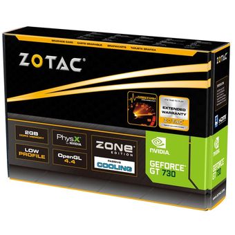 ZOTAC GeForce GT 730 2GB Zone Edition [ZT-71113-20L]