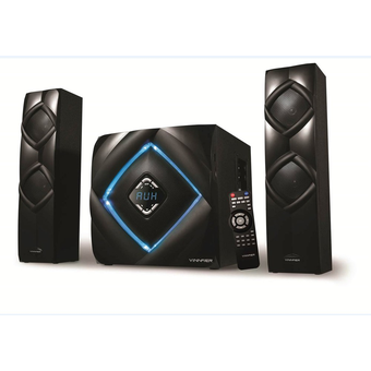 Vinnfier Ultra 5 Btr 2.1 Bluetooth Speaker (Black)