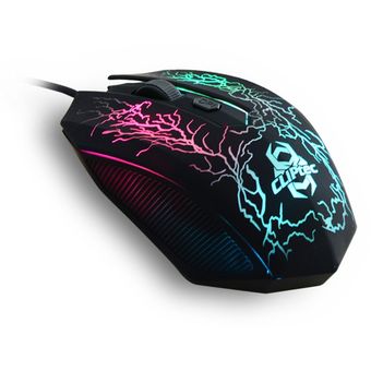CLiPtec LIGHTNING Illuminated Gaming Mouse [RGS501]