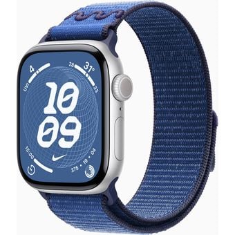 Apple Watch Series 11 (46mm, GPS + Cellular) - Aluminum Case with Nike Sport Loop