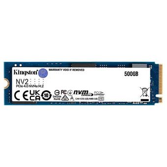 Kingston NV2 PCIe 4.0 NVMe SSD, 500GB