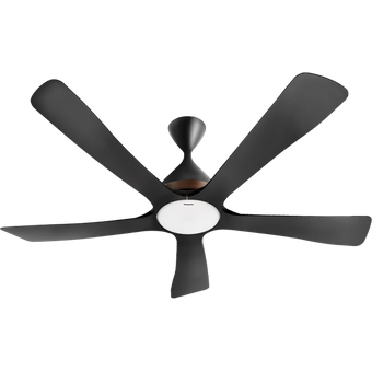 Panasonic Wifi 5-Blade 60" LED Ceiling Fan [F-M15GCVBKSH]