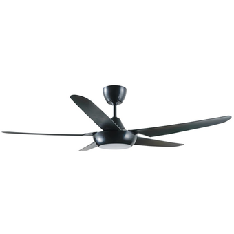 Deka DF50 56" ABS Polymer Blade Ceiling Fan, Black