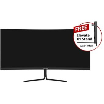 PRISM+ X340 PRO 165Hz, 34" UWQHD Curved Gaming Monitor