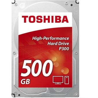 Toshiba P300 Desktop PC 3.5" SATA Hard Drive, 500GB [HDWD105UZSVA]