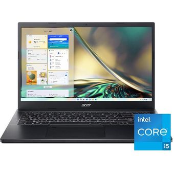 Acer Aspire 7, 15.6", i5-1240P, 8GB/512GB  [A715-51G-56FY]