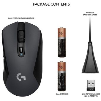 Logitech G603 Lightspeed Wireless Gaming Mouse