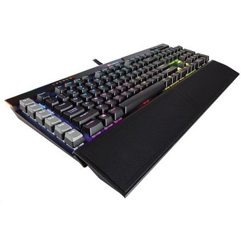 Corsair K95 RGB PLATINUM Mechanical Gaming Keyboard - CHERRY MX Speed - Black