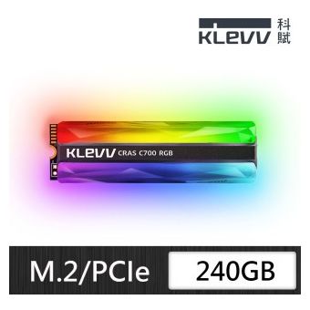 KLEVV CRAS C700 RGB SSD, 240GB