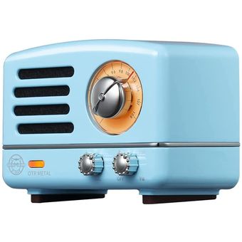 Muzen OTR Metal Portable FM Radio Bluetooth Speaker