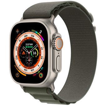Apple Watch Ultra (49mm, GPS + Cellular) - Titanium Case with Alpine Loop
