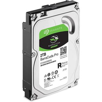 Seagate BarraCuda Pro 3.5" HDD, 2TB [ST2000DM009]