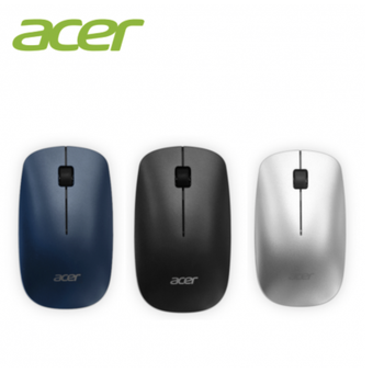 Acer Thin & Light Wireless USB Optical Mouse (Space Gray) [AMR020]