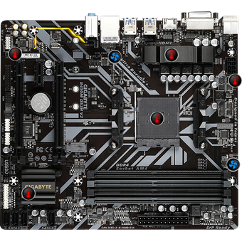 GIGABYTE B450M DS3H V2 (rev. 1.0)