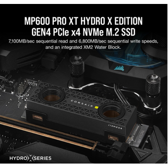 Corsair MP600 PRO XT Hydro X Edition 4TB Gen4 PCIe x4 M.2 NVMe SSD