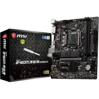 MSI B460M BOMBER mATX MOTHERBOARD