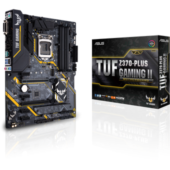 ASUS TUF Z370-PLUS GAMING II, ATX motherboard
