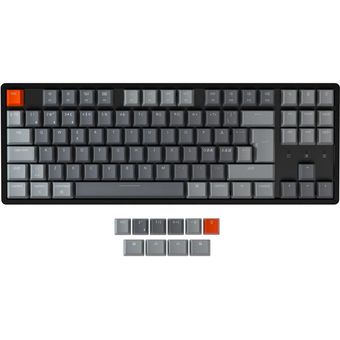 Keychron K8 Wireless Keyboard (White Backlight, Gateron Mechanical)