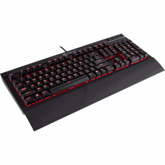 Corsair K68 Mechanical Gaming Keyboard - Red LED - CHERRY MX Red