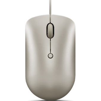 Lenovo 540 USB-C Wired Compact Mouse (Sand) [GY51D20879]