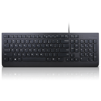Lenovo Essential Wired Keyboard (Black) - US English 103P [4Y41C68642]