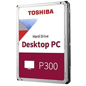 Toshiba P300 Desktop PC 3.5" SATA Hard Drive, 6TB [HDWD260UZSVA]