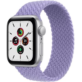 Apple Watch SE 2020 (40mm, GPS) - Aluminum Case with Braided Solo Loop