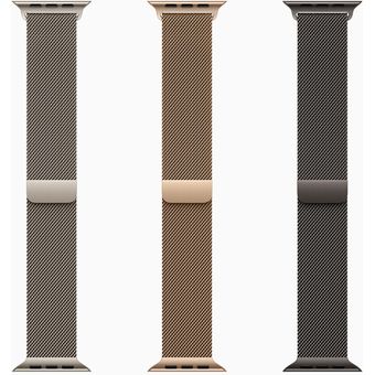 Apple Watch Series 11 (42mm, GPS + Cellular) - Aluminum Case with Milanese Loop