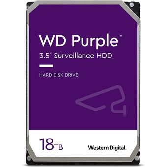 Western Digital WD Purple Surveillance HDD, 18TB / 256MB Cache